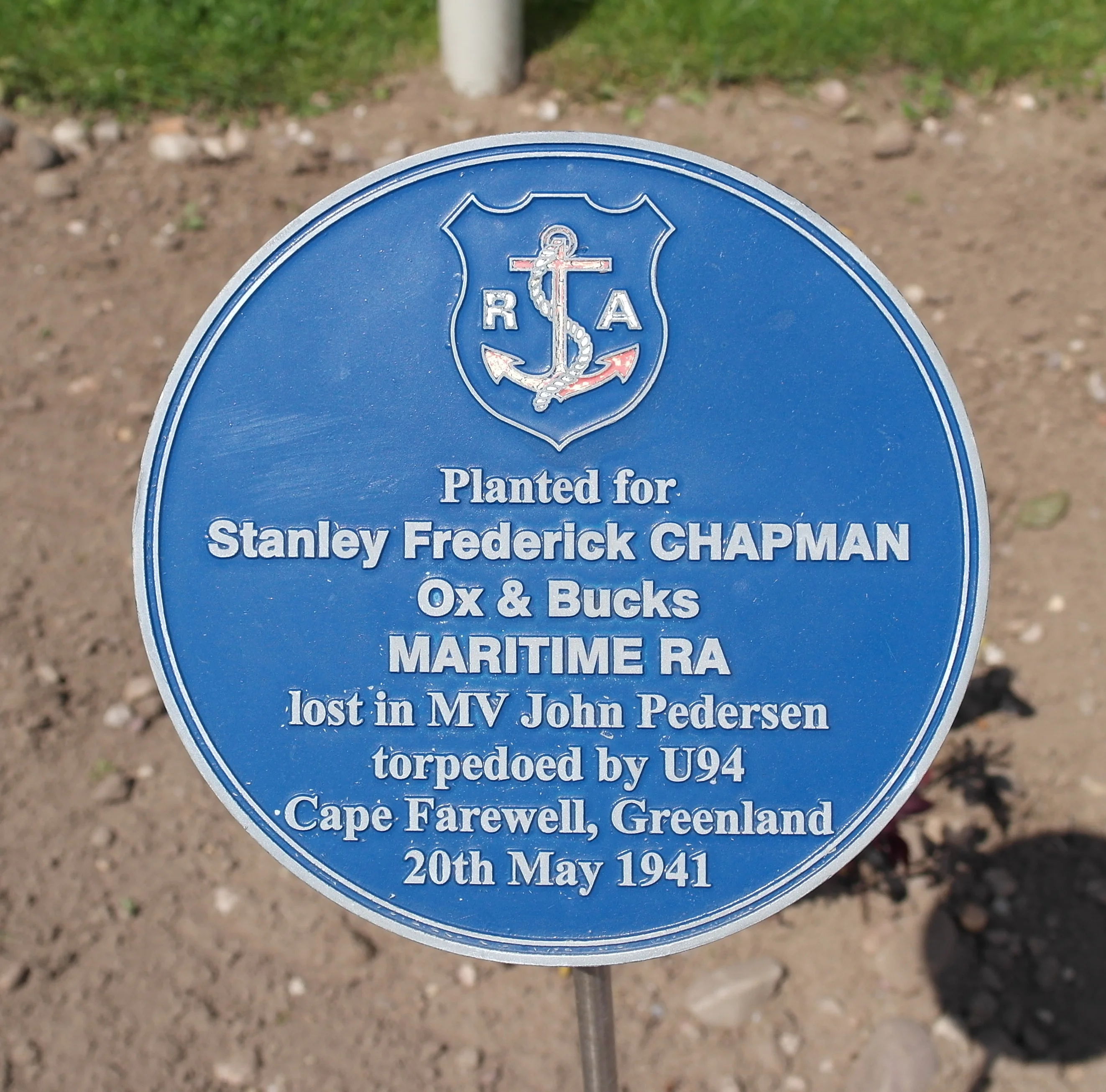 Stanley Frederick CHAPMAN