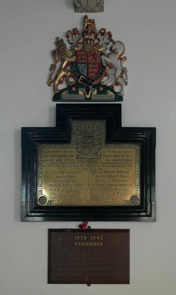 Strensall St Mary WW1 & 2 W.M., Yorkshire