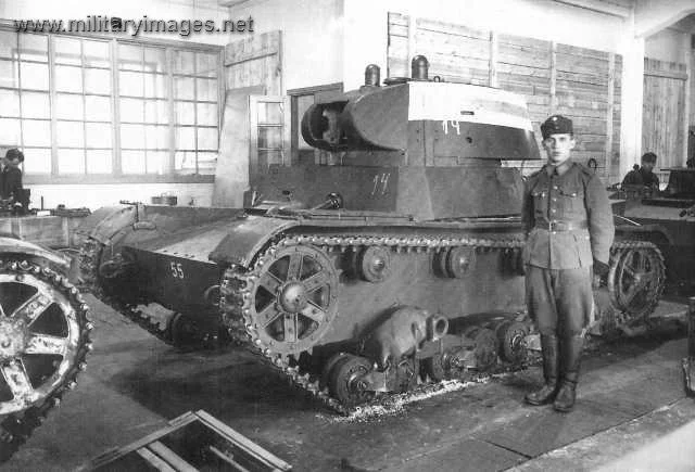 T-26 m 1937 in Varkaus in spring 1940