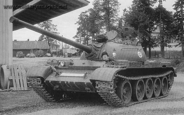 T-54 m 1951 in spring 1980