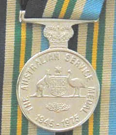 The Australian Service Medal 1945-1975