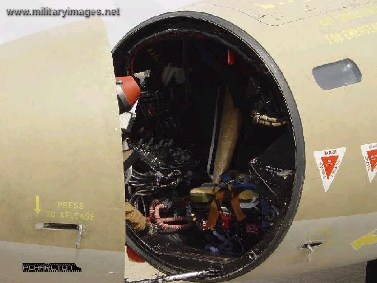 The 'Black Hole'of the Canberra PR-9