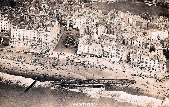 U118 Hastings from above