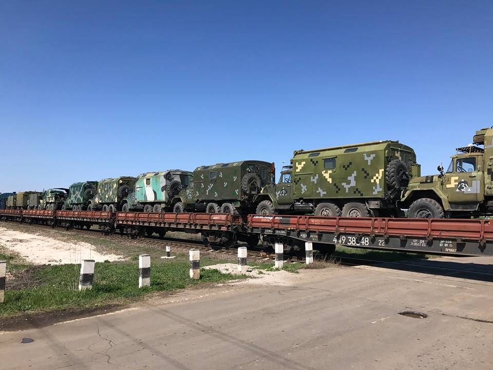 Ukrainian Military Train