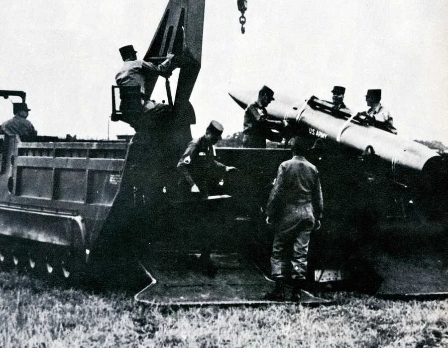 US Army Lance missile system