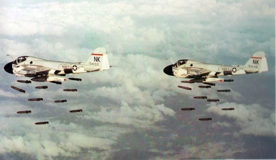 Us Navy A6 Intruders Vietnam