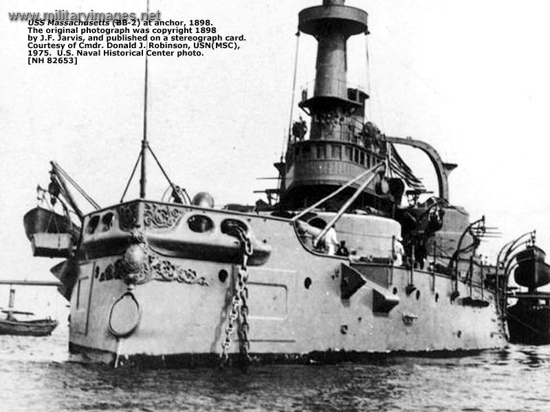 USS Massachusetts 1898