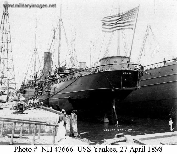 USS Yankee (1898-1908). New York Navy Yard