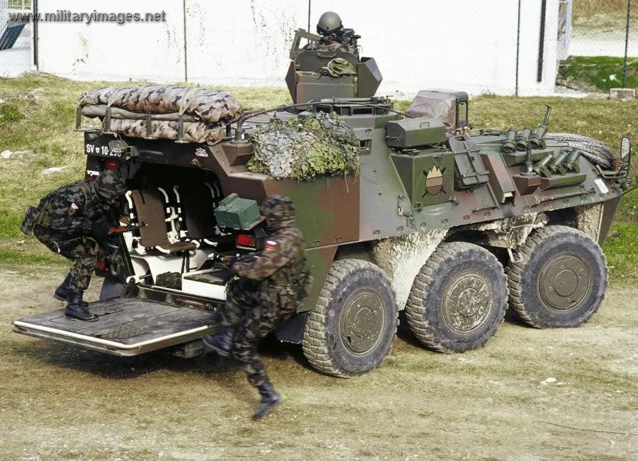 VALUK-Pandur 6x6 Slovenian Army