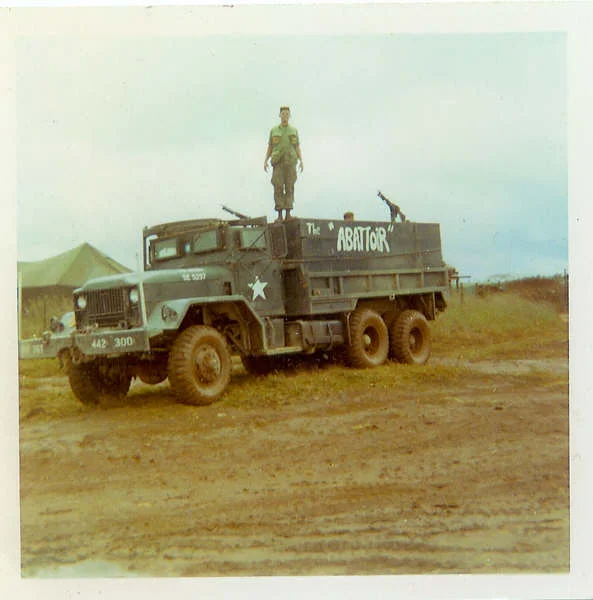 Vietnam gun truck abatoir