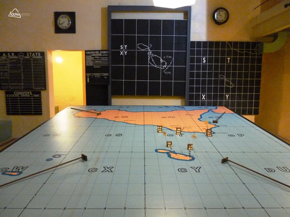 War Room,Malta In Days Gone By