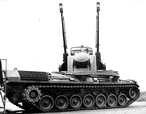 West German Gepard SPAA
