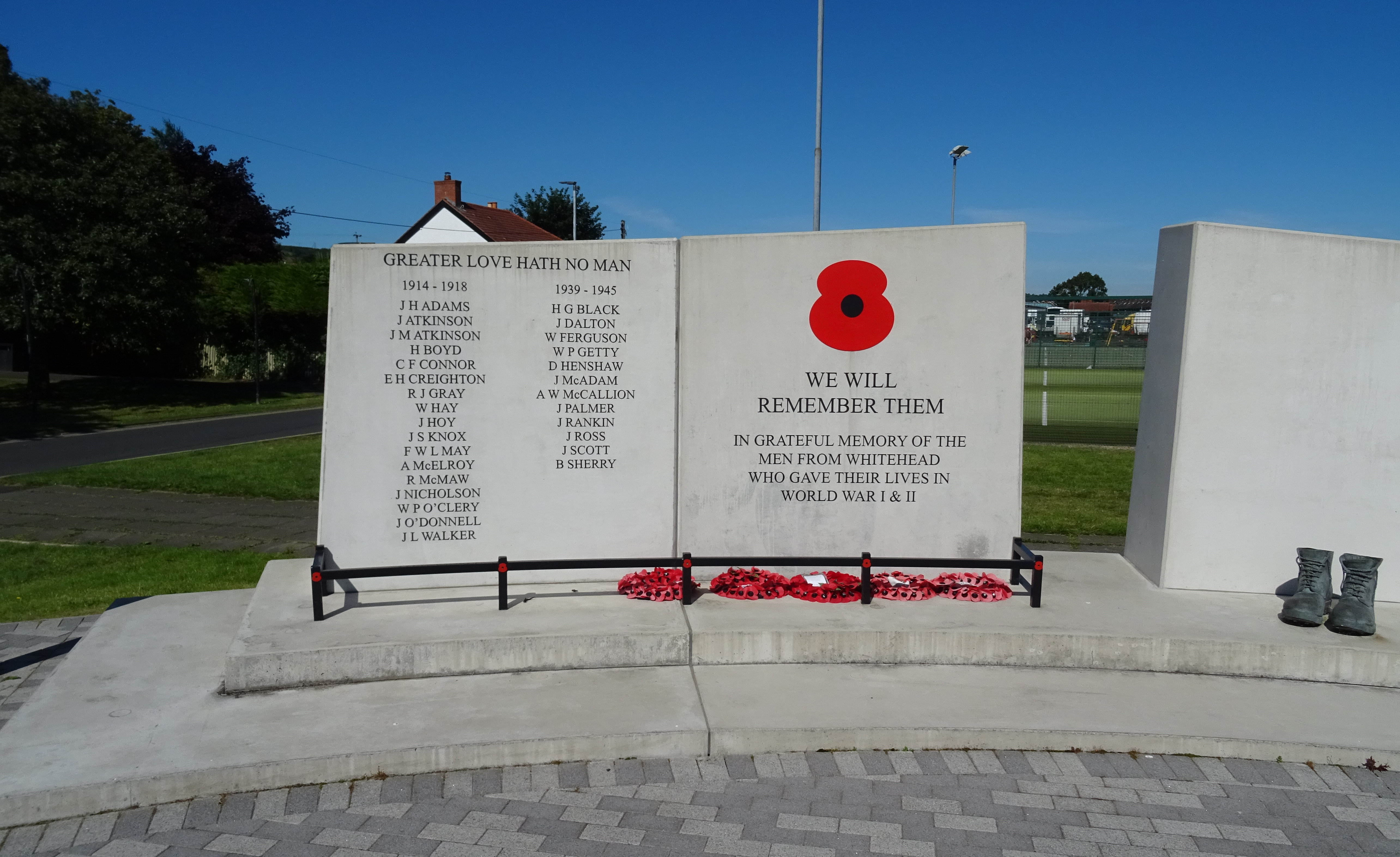 Whitehead New War Memorial, County Antrim