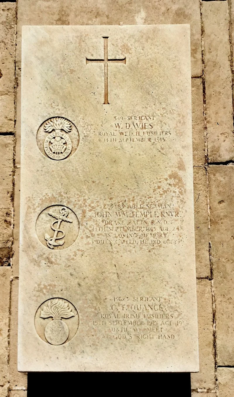 William DAVIES,  John William TEMPLE,  Clifford Thomas QUANCE