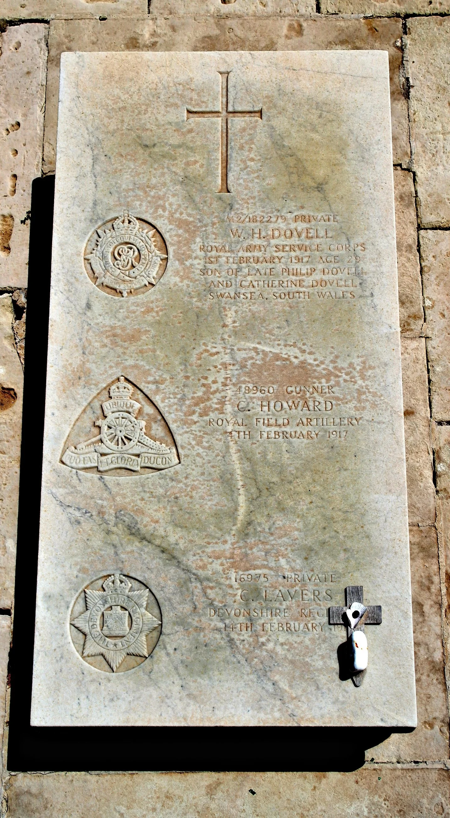 William Herbert DOVELL,  Charles HOWARD,  Charles LAVERS