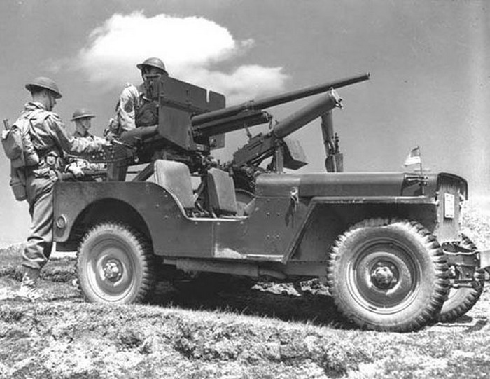Willys Jeep & M3 37mm  Anti-tank Gun